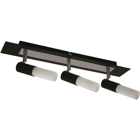 Aplique Foco Regleta BRUNO LUMIT HP-503A-03-8182 wengue y cromo