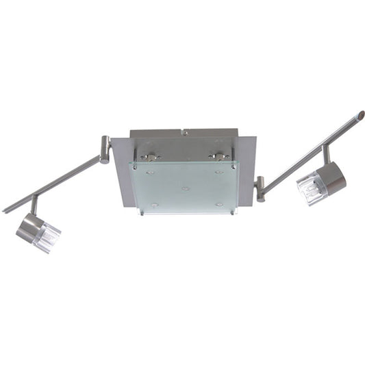 Plafón AFONSO Niquel LUMIT para salón, ref. HP-790I-07-856G