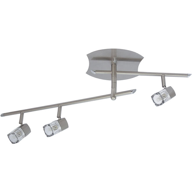Plafón AFONSO LUMIT para salón en níquel, HP-911-03-856G