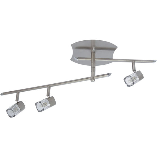 Plafón AFONSO LUMIT para salón en níquel, HP-911-03-856G