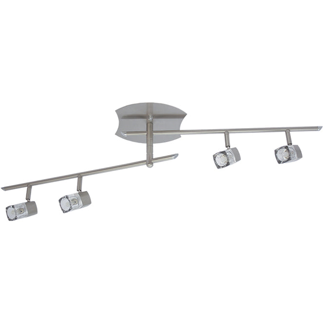 Plafón AFONSO Niquel LUMIT HP-911-04-856G para iluminar tu salón con estilo.