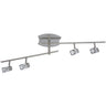 Plafón AFONSO Niquel LUMIT HP-911-04-856G para iluminar tu salón con estilo.