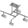 LUMIT AFONSO Lámpara de Techo Niquel, LUMIT, HP-913-04-856G