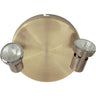 Plafón DANIEL de Cuero LUMIT - HP-918-02-870 OX para una iluminación sofisticada