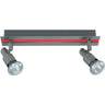 Aplique Gabriel de Pared Níquel y Rojo LUMIT HP-982-02-80 VER