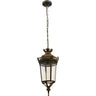 Colgante Exterior EVEREST Marrón LUMIT JH73922*H CA, iluminación estanca para jardines y terrazas.