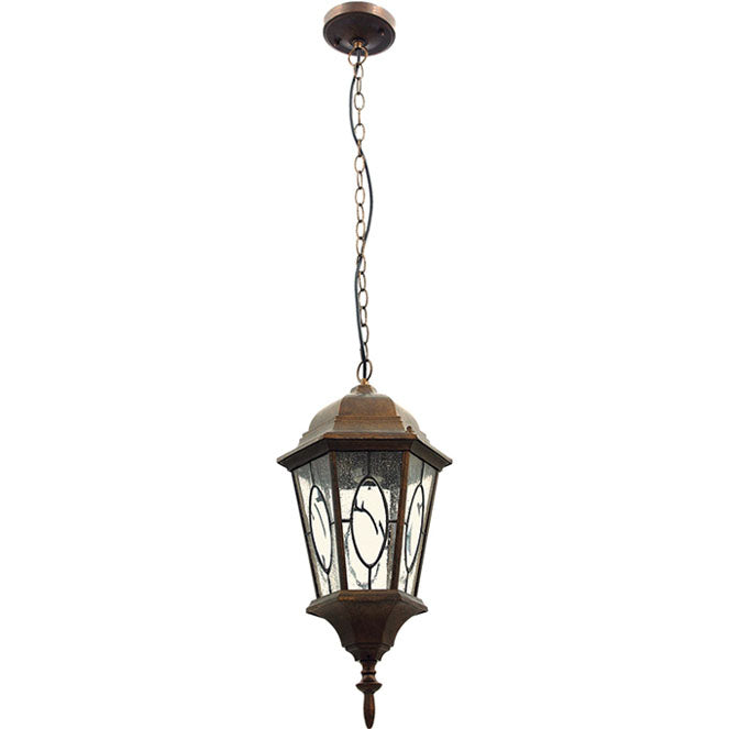 Colgante SOAJO Exterior Marrón LUMIT, referencia JH74151*H CA, ideal para iluminar tu espacio al aire libre con estilo.