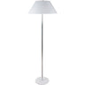 Lámpara de Pie NATÁLIA LUMIT Diseño Blanco y Cromo, Ref JP6306*F