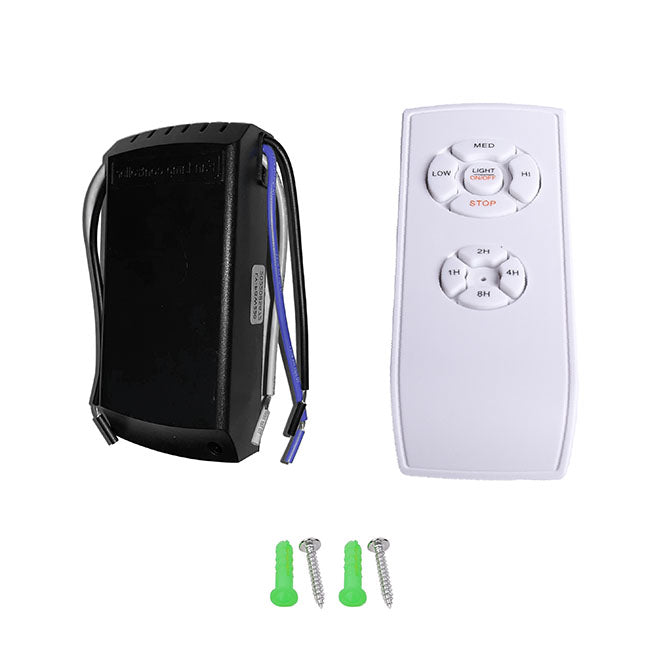 Mando a distancia y controlador para ventiladores con motor AC BELAIR - KIT MANDO RF AC - LUZGURÚ