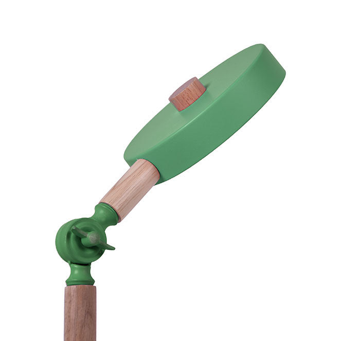 Flexo BELAIR LUPPA fabricado en metal color gris y madera natural