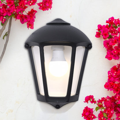 Aplique de Exterior Estanco FABIO 1xE27 IP55 Negro Fumagalli - imagen 3 | Interlusa