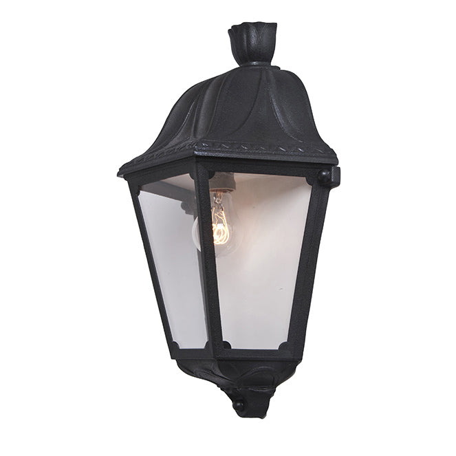Aplique Exterior DARIA FUMAGALLI M28.000.000.AXE27 estanco de resina negra