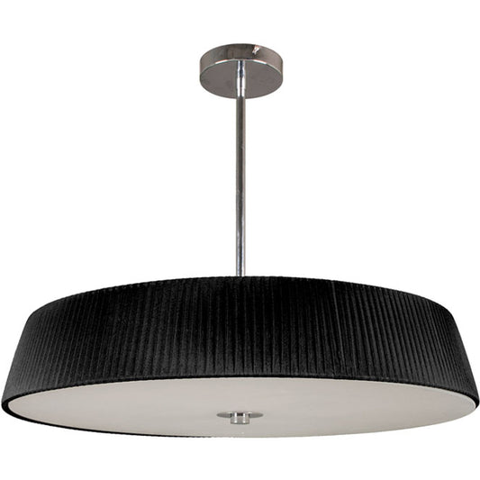 Lámpara de Techo ASTRID 60 cm Altura Regulable Negro y Cromo Interlusa - vista principal | Interlusa