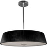 Lámpara de techo ASTRID LUMIT diseño moderno negro y cromo, referencia MD9431M PR