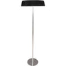 Lámpara de pie Astrid LUMIT para salón, ML9512 PR, diseño moderno en negro y cromo.