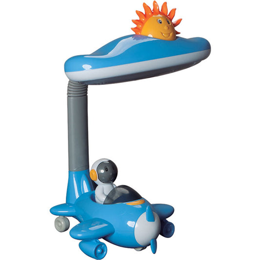 Lámpara infantil DIVERSÃO Azul LUMIT, referencia MT836 AZ, ideal para dormitorios infantiles.
