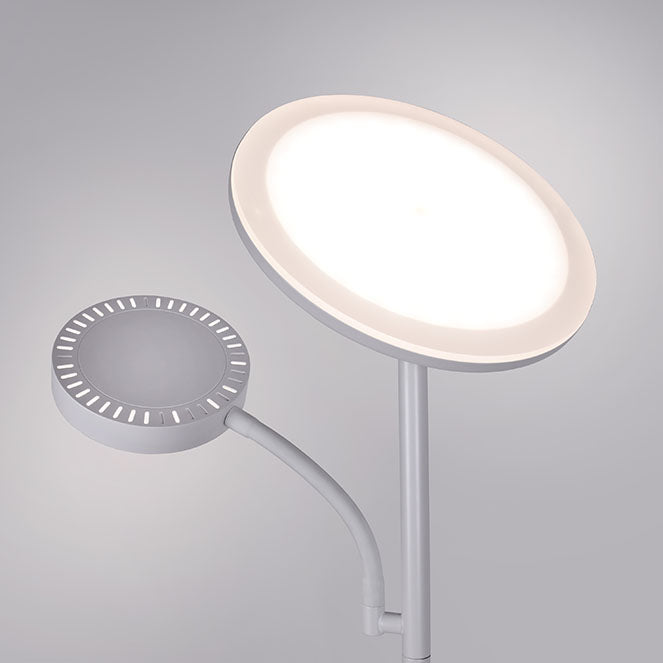 Lámpara de pie LED con función dimmable, ideal para salón