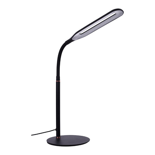 Flexo de Sobremesa OFFICE 61 cm LED 5W 4000K 450 lm Belair - Negro, (sin dato) | Interlusa · Ref. MY21090716