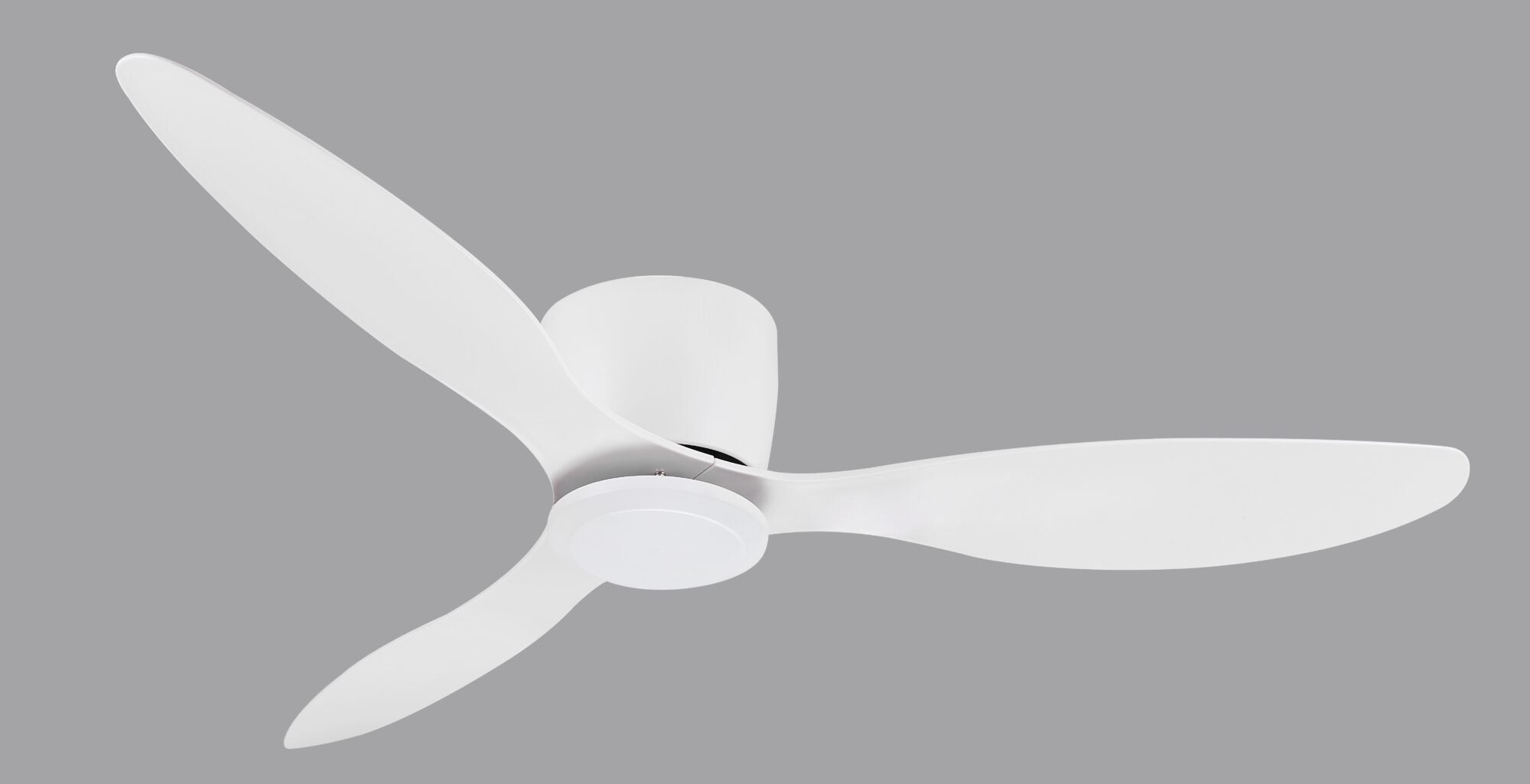 Ventilador sin Luz Emily-XXL de Pb Lighting (Emily XXL sin luz) en color Blanco, tamaño grande 132cm, bajo perfil - Ref PB80350.

