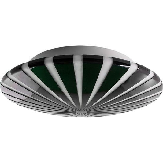 Plafón TOROPI LUMIT para techo, diseño redondo negro y blanco, ref PLAF. 0.9347114