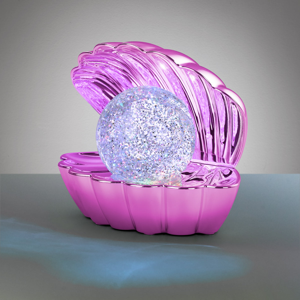 Lámpara de Sobremesa Infantil Shelly Concha RGB Rosa Trio Lighting - vista principal | Trio Lighting