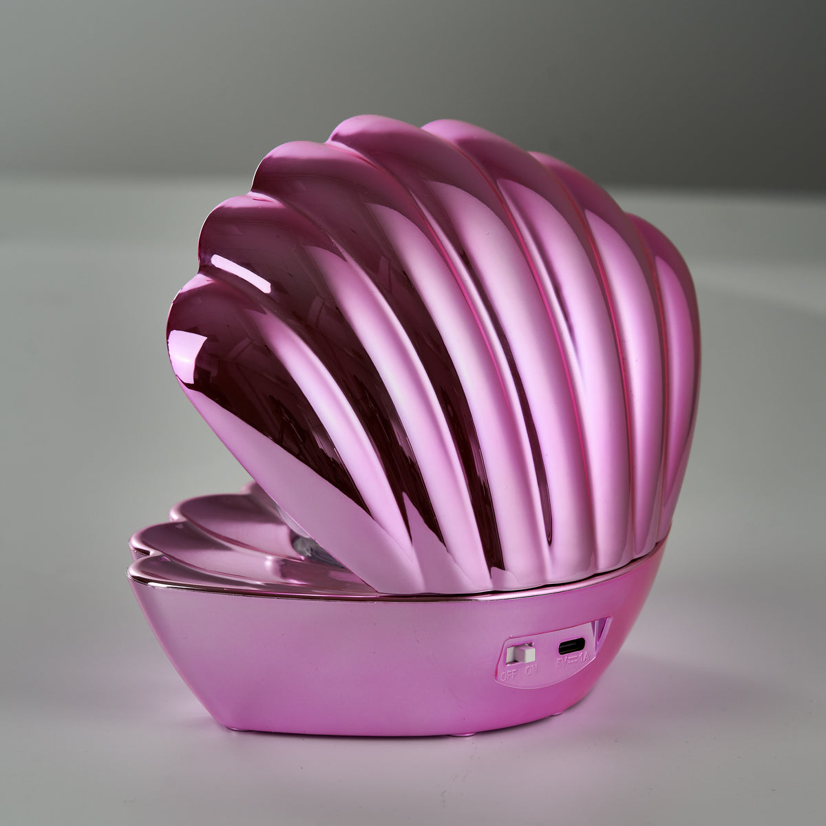 Lámpara de Sobremesa Infantil Shelly Concha RGB Rosa Trio Lighting - vista trasera de la concha | Trio Lighting