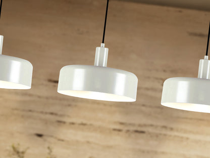 Lámpara de techo Alessia 3 luces gris perla mate para comedor o salón - Schuller 12578