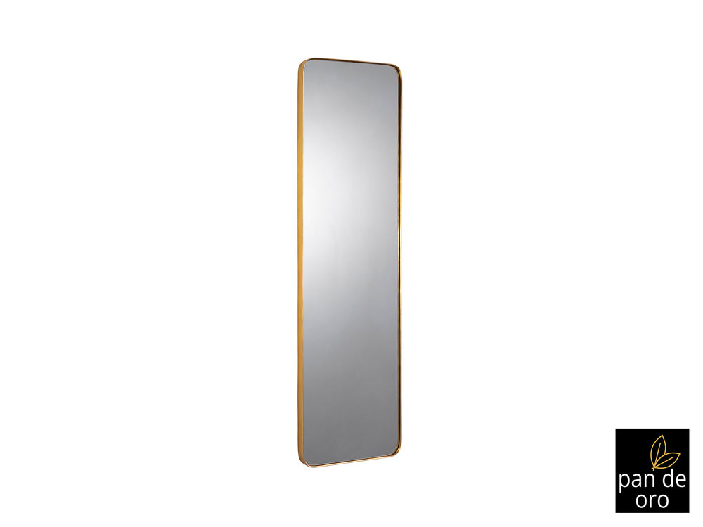 Espejo Rectangular Orio 165 cm Pan de Oro Schuller