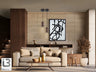 Lámpara colgante Nimes 1L negro y marrón de Schuller en comedor o salón de estilo industrial. Regulable en altura, con detalles metálicos y diseño moderno.