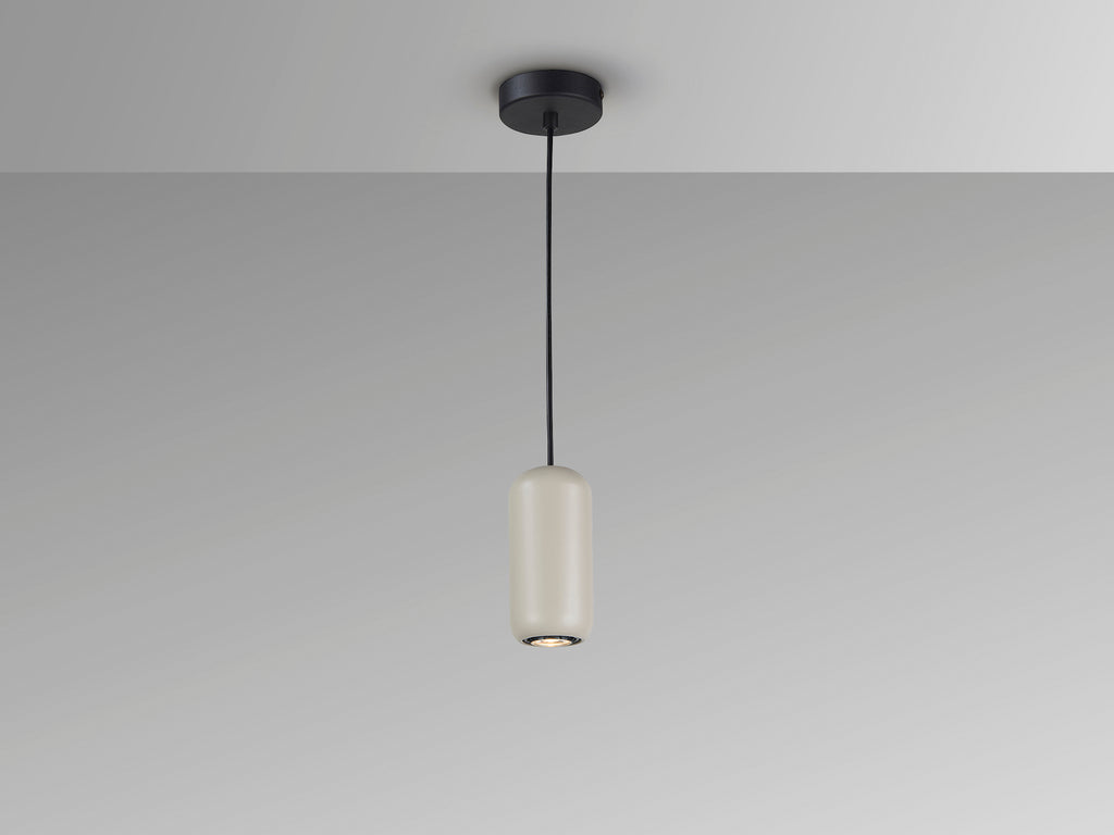 ```
Lámpara colgante Nimes negro-gris de metal para comedor o salón de estilo industrial y minimalista. Diseño Schuller 12944 con acabado en gris y negro.
```