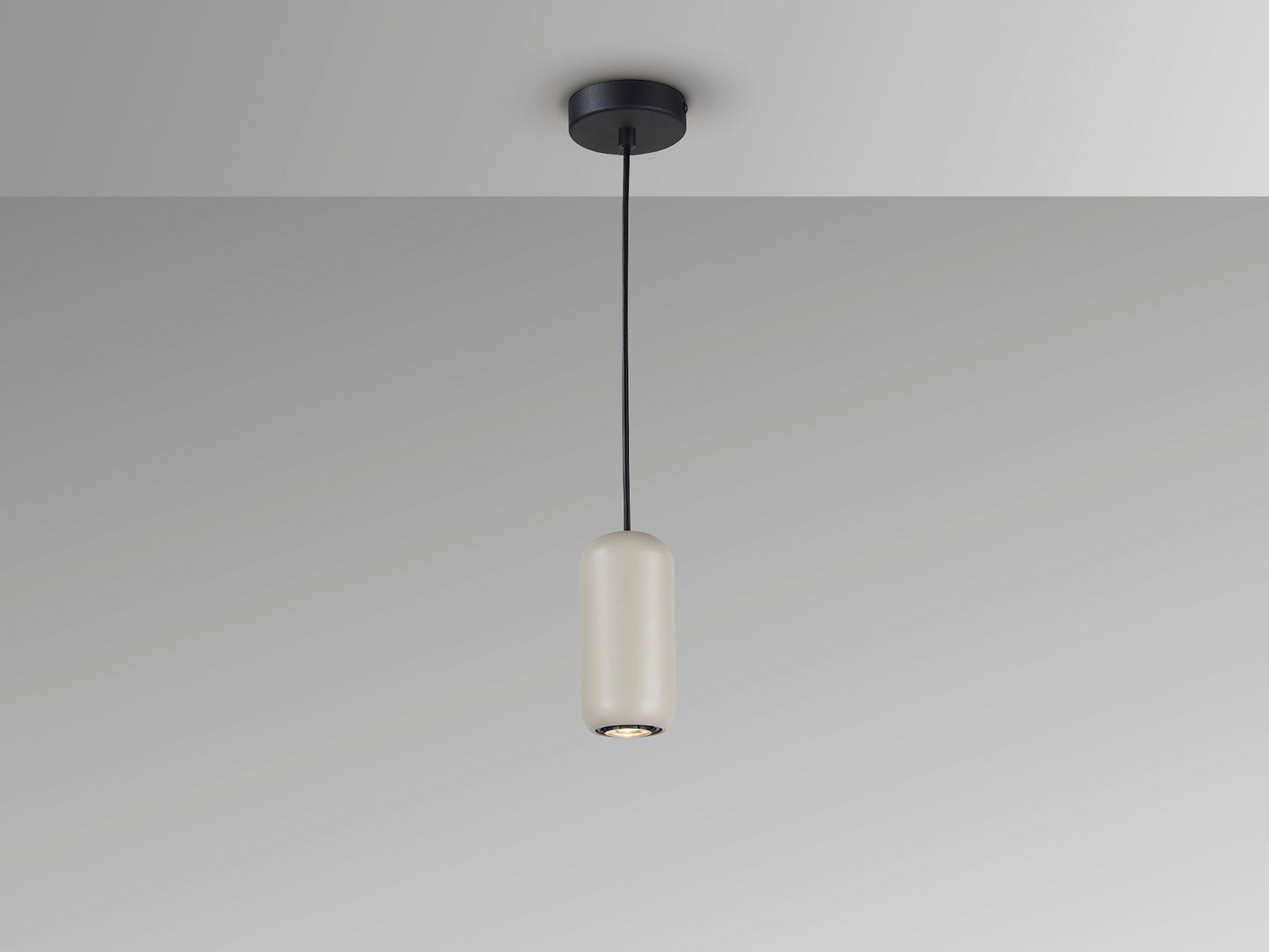 ```
Lámpara colgante Nimes negro-gris de metal para comedor o salón de estilo industrial y minimalista. Diseño Schuller 12944 con acabado en gris y negro.
```