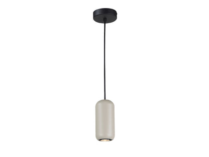 Lámpara colgante Nimes negro-gris de metal para comedor o salón de estilo industrial y minimalista | Schuller 12944