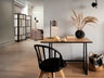 Lámpara de sobremesa Nimes negro-marrón de metal moderno | Schuller 12951 | Decoración e iluminación interior