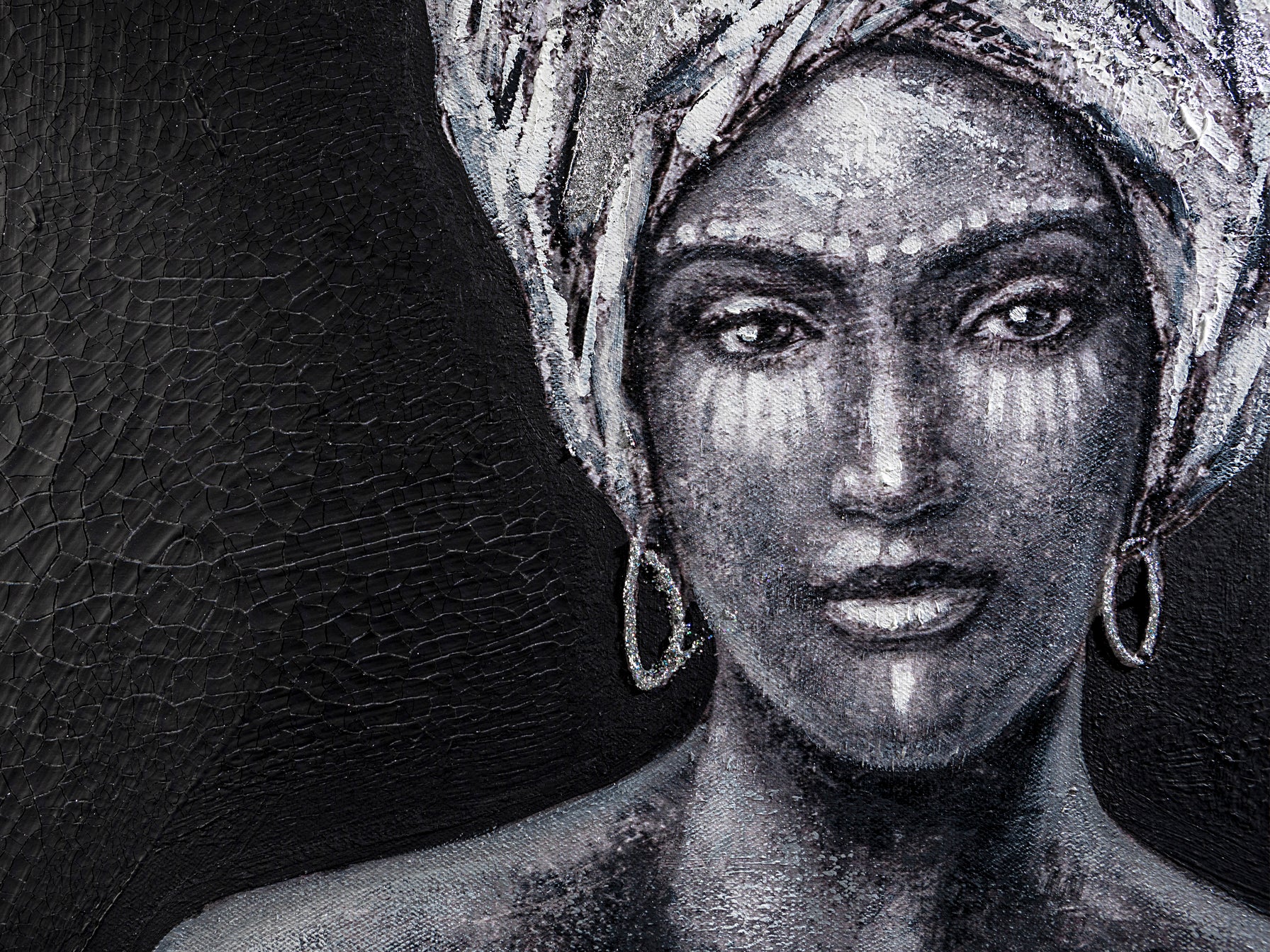 Cuadro acrílico Johari 70x160 de Schuller, arte abstracto y contemporáneo en lienzo, ideal para decoración moderna del hogar.