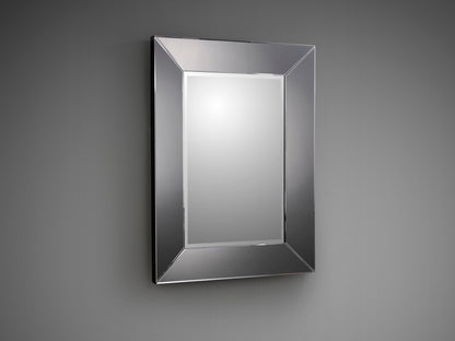 Espejo decorativo Roma 110x81 con marco Smoke de Schuller (302548) ideal para dormitorio, recibidor o salón. Diseño moderno con cristal y detalles Smoke de la colección Roma.