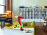 Figura decorativa Femme mediana multicolor de resina estilo pop art | Schuller 326191 | Ideal para decoración de salón moderna