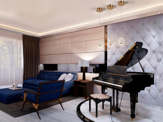 Lámpara de techo Austral oro de Schuller (354004) para comedor o salón: diseño moderno con LED, metal y detalles transparentes.