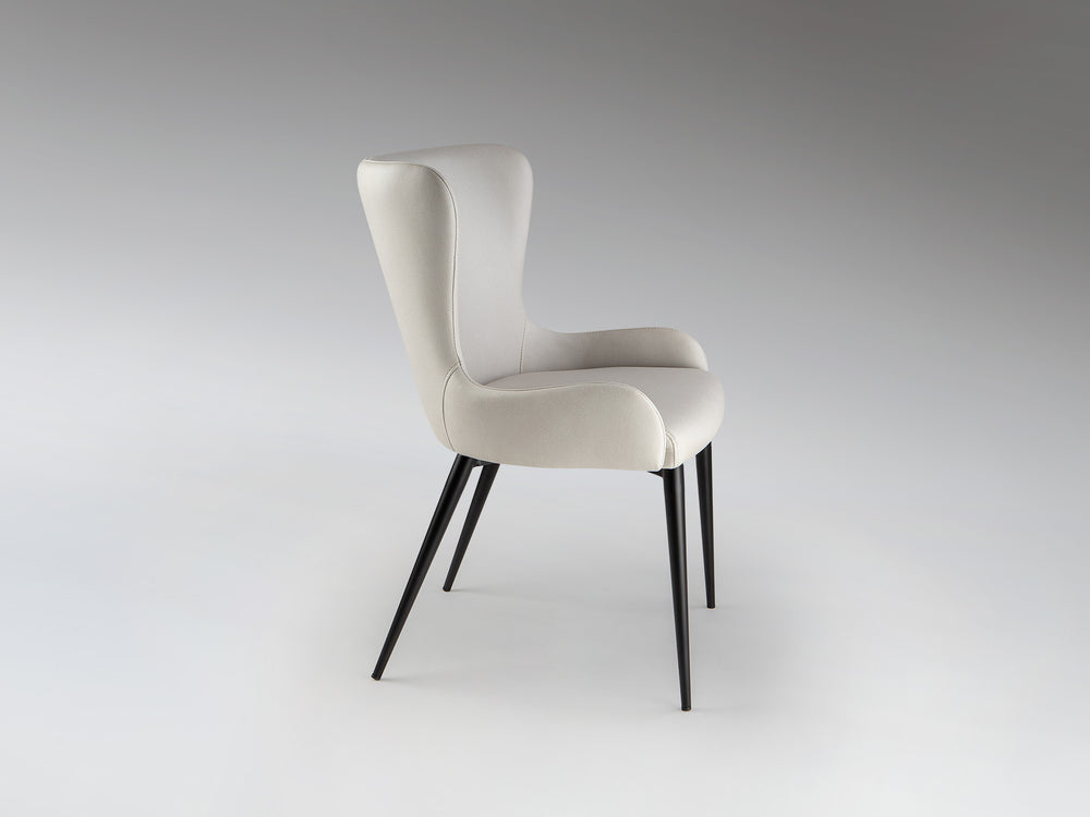 Silla Blanca Tapizada Telma Schuller