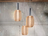 Lámpara de techo Micrón 3 luces cromo oro con tecnología LED regulable, ideal para comedor o salón moderno. Diseño Schuller (413626).
