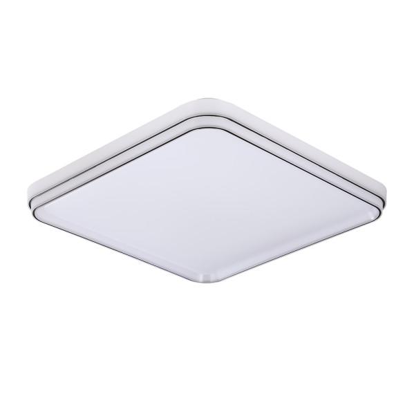 Plafón LED Laguna 144W blanco y negro Fabrilamp, lámpara moderna para iluminación interior domótica y regulable.