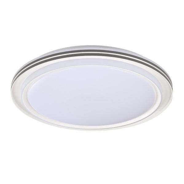 Plafón LED Yunke 144W Blanco/Gris Fabrilamp - Iluminación interior moderna, regulable y domótica.