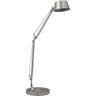 Flexo Articulado CONCEPT LUMIT en gris y cromo, referencia T07-A CI, ideal para iluminar tu espacio de trabajo con estilo.