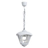 Colgante Exterior ROBY FUMAGALLI Estanco IP55 Resina Blanca T20.125.000.WXE27