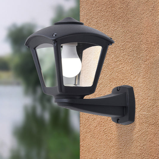 Aplique Exterior Estanco ROBY 1xE27 IP55 Negro Fumagalli - imagen 2 | Interlusa
