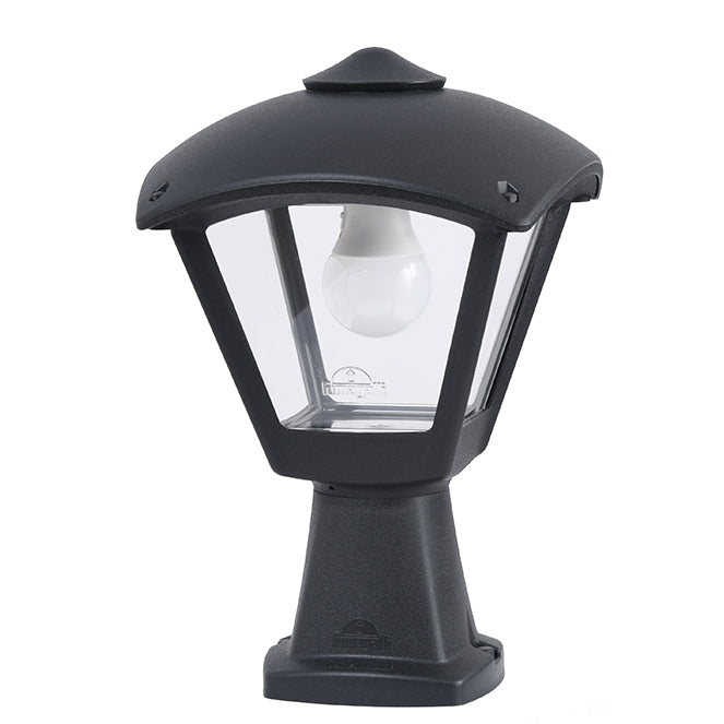 Farola Exterior DARIO FUMAGALLI T24.116.000.AXE27 resistente negra