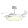 Ventilador de techo RODAS MINI BELAIR V1009-40 WH con luz LED y aspas retráctiles