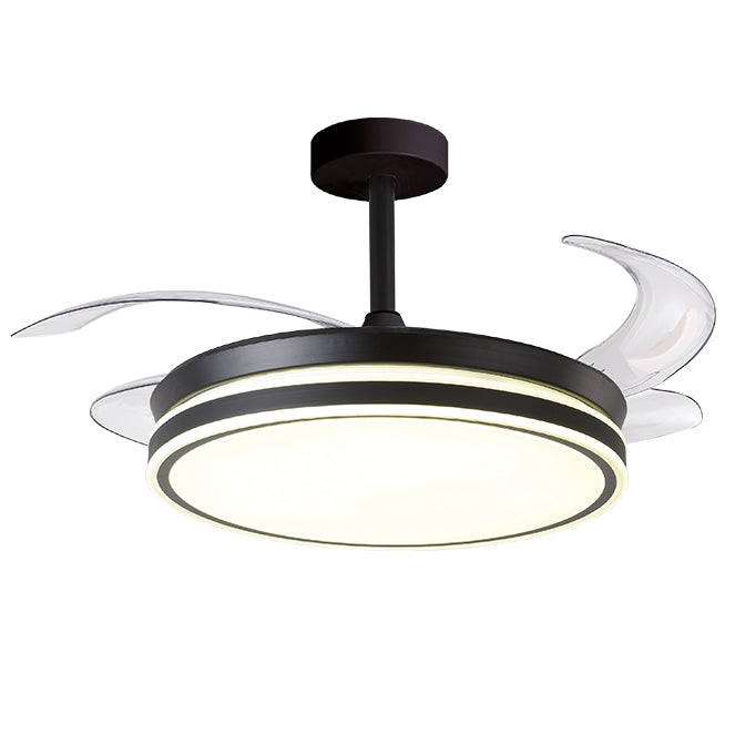 Ventilador de Techo LED RODAS BELAIR V1009 BK con Aspas Retráctiles