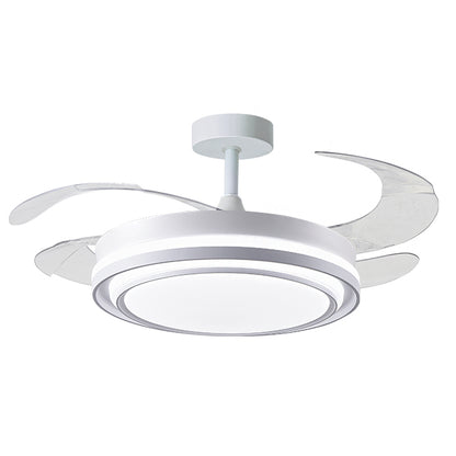 Ventilador de techo LED BELAIR BYBLOS V1013 WH silencioso y retráctil