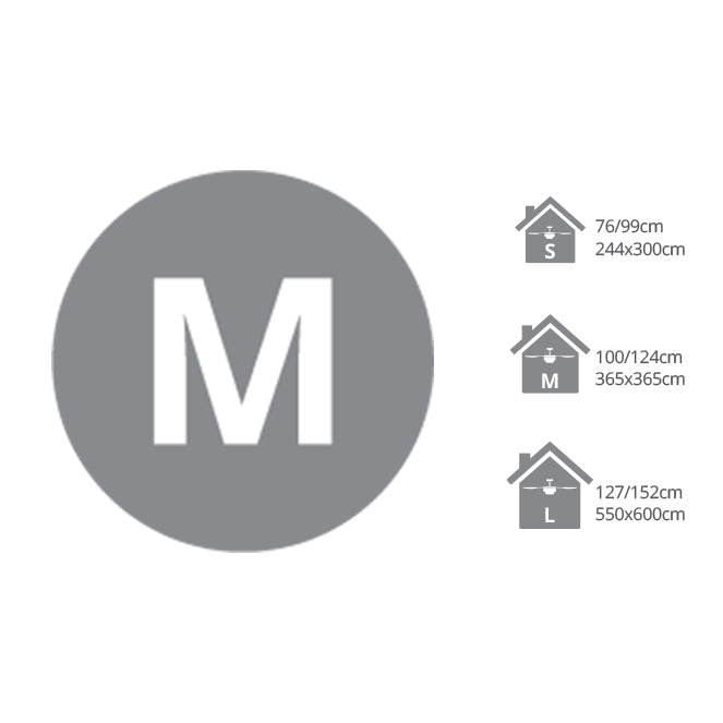 KIOTO Ventilador de Techo con Luz y Aspas Retráctiles BELAIR