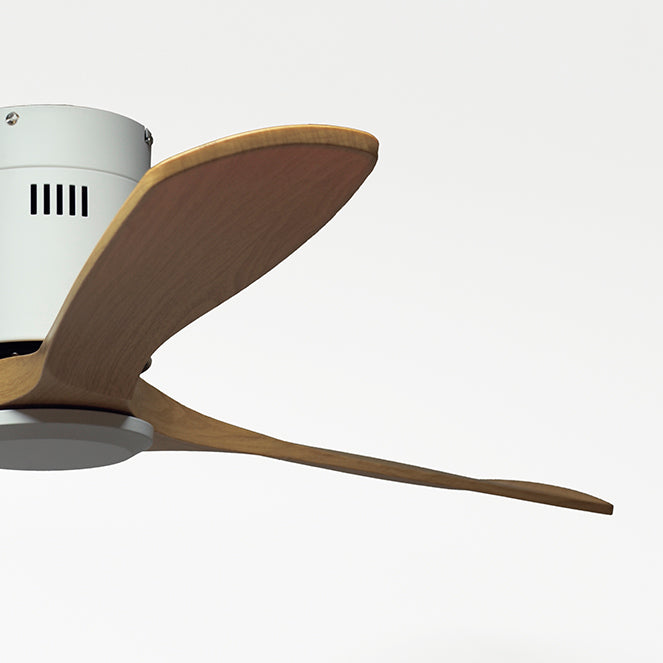Ventilador de Techo Céfiro Off 130 cm 3 Aspas Blanco y Haya Belair - imagen 3 | Interlusa · Ref. V1020 WH/WO